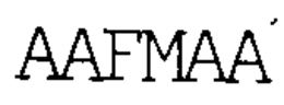 AAFMAA trademark