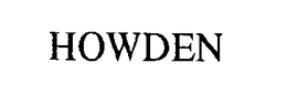 HOWDEN trademark