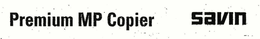 PREMIUM MP COPIER SAVIN trademark
