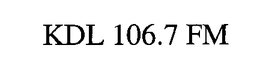 KDL 106.7 FM trademark