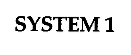 SYSTEM 1 trademark