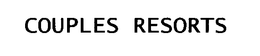 COUPLES RESORTS trademark