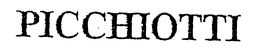 PICCHIOTTI trademark