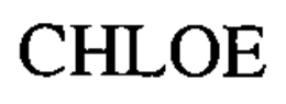 CHLOE trademark