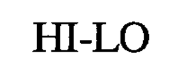 HI-LO trademark
