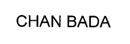 CHAN BADA trademark