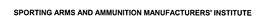 SPORTING ARMS AND AMMUNITION MANUFACTURERS' INSTITUTE trademark