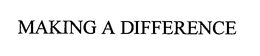 MAKING A DIFFERENCE trademark
