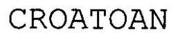 CROATOAN trademark
