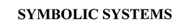 SYMBOLIC SYSTEMS trademark