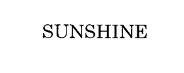 SUNSHINE trademark
