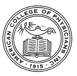 AMERICAN COLLEGE OF PHYSICIANS INC 1915 trademark