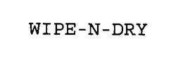 WIPE-N-DRY trademark