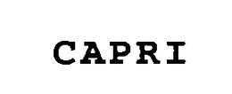 CAPRI trademark