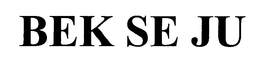BEK SE JU trademark
