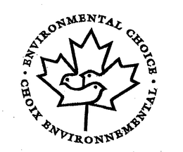 ENVIRONMENTAL CHOICE CHOIX ENVIRONNEMENTAL trademark