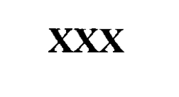 XXX trademark