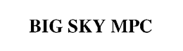 BIG SKY MPC trademark