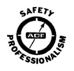 ADF SAFETY PROFESSIONALISM trademark