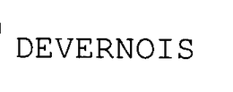 DEVERNOIS trademark