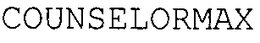 COUNSELORMAX trademark