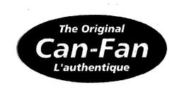 THE ORIGINAL CAN-FAN L'AUTHENTIQUE trademark