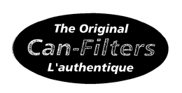 THE ORIGINAL CAN-FILTERS L'AUTHENTIQUE trademark