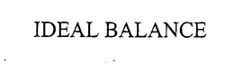 IDEAL BALANCE trademark
