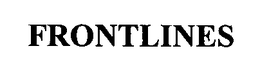 FRONTLINES trademark