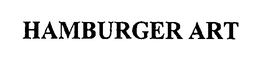 HAMBURGER ART trademark