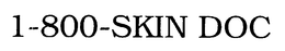 1-800-SKIN DOC trademark