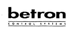 BETRON CONTROL SYSTEMS trademark