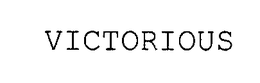 VICTORIOUS trademark