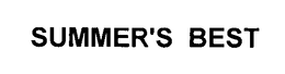 SUMMER'S BEST trademark