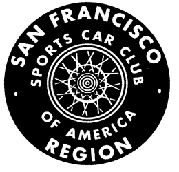 SAN FRANCISCO REGION SPORTS CAR CLUB OF AMERICA trademark