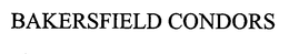 BAKERSFIELD CONDORS trademark