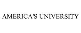 AMERICA'S UNIVERSITY trademark