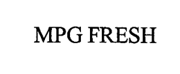 MPG FRESH trademark