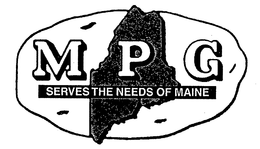 MPG SERVES THE NEEDS OF MAINE trademark