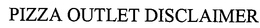 PIZZA OUTLET trademark
