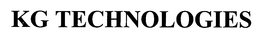 KG TECHNOLOGIES trademark