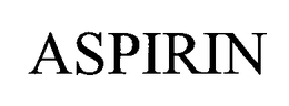 ASPIRIN trademark
