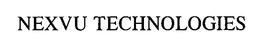NEXVU TECHNOLOGIES trademark