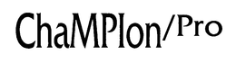 CHAMPION/PRO trademark