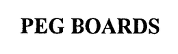 PEG BOARDS trademark