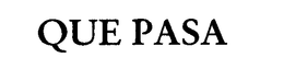 QUE PASA trademark