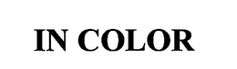 IN COLOR trademark