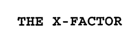 THE X-FACTOR trademark