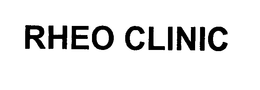 RHEO CLINIC trademark