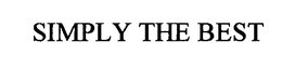 SIMPLY THE BEST trademark